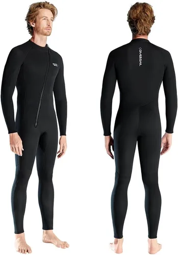 Vista 8 de Skyone Trajes de neopreno para hombres y mujeres, traje de neopreno de 0.118 pulgadas (0.118 in), traje húmedo de cuerpo completo en agua fría