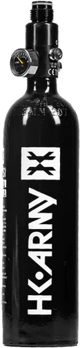 Vista 12 de HK Army Tanque de aire comprimido de aluminio HPA para paintball con sistemas de aire - Regulador estándar Negro
