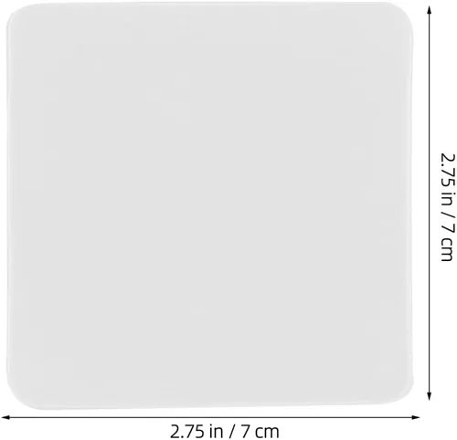 Vista 4 de 4 almohadillas de gel fijas, almohadillas de gel fijas, almohadillas de agarre adhesivas, alfombrilla transparente resistente a terremotos, gel