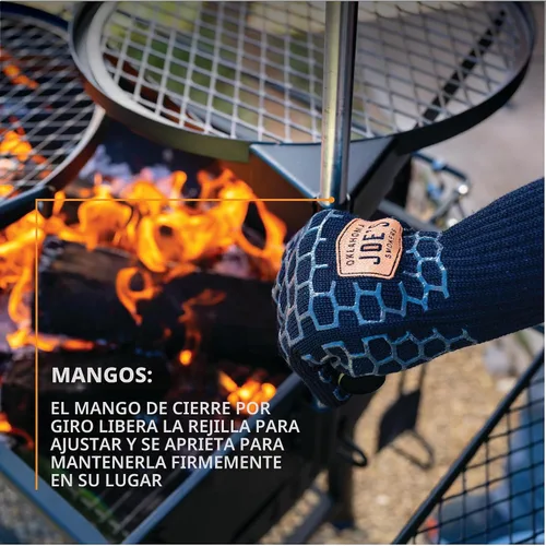 Vista 8 de Char-Broil Oklahoma Joe's Serie Firecraft Parrilla de Carbón Tipo Barril - 23302166