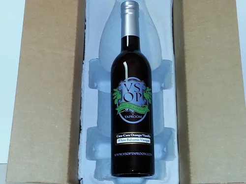 Vista 2 de VSOP Cara Cara - Vinagre balsámico blanco envejecido con naranja y vainilla de Módena (12.68 oz)