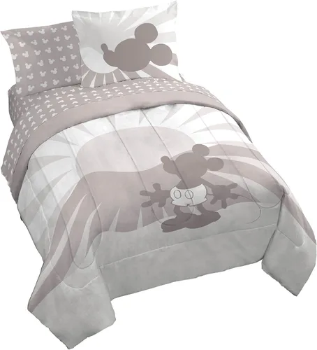 Vista 56 de Jay Franco Disney Lilo and Stitch - Juego de edredón tamaño Twin, ropa de cama de 5 piezas, incluye juego de sábanas y fundas de almohada, ropa