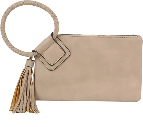 Vista 33 de Monedero de mano para mujer, cartera de noche con correa de mano, informal, formal, de cuero vegano, Metro Muse