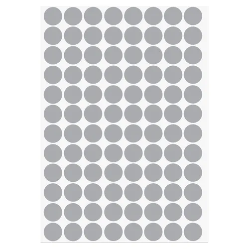 Vista 41 de uxcell 1 Hoja/140 Piezas de Pegatinas para Cubrir Agujeros de Tornillo, 12 mm de Diámetro, PVC Autoadhesivas, Tapas a Prueba de Polvo para Muebles