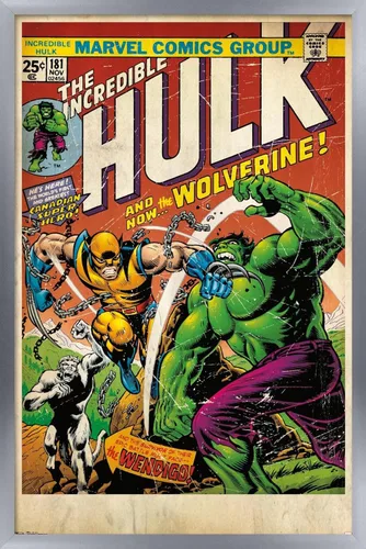 Vista 6 de 24x36 Marvel Comics Wolverine - Póster de pared con cubierta, 36 pulgadas de largo x 24 pulgadas de ancho, versión sin marco
