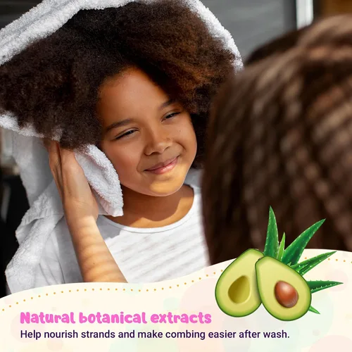 Vista 5 de KANICA Champú sin parabenos con aloe vera y aguacate. Champú para la familia
