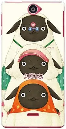 Vista 80 de Yanan Machiko Series Machiko Family Pink (Clear) / for iPhone SE/5s/docomo