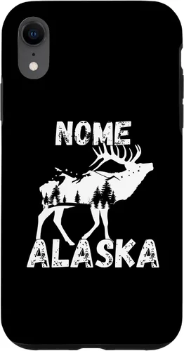 Vista 9 de Funda de recuerdo para iPhone 12 Mini Retro Nome AK Alaska City Apparel Souvenir