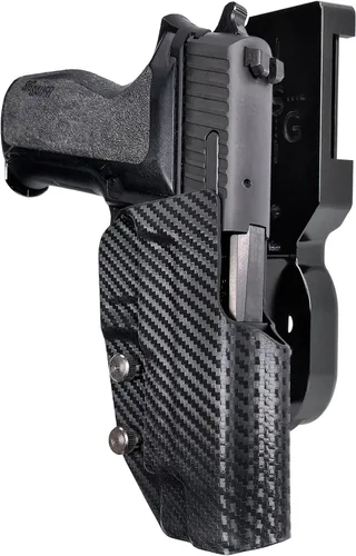 Vista 11 de Black Scorpion Gear Pro - Funda de competición resistente para Sig P226 con riel