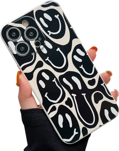 Vista 22 de Bonita funda divertida para teléfono compatible con iPhone 11, fundas femeninas de silicona líquida, goma de gel suave de dibujos animados, forro