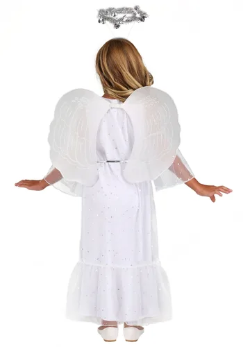 Vista 2 de Disfraz de Ángel Encantador para Niñas Multicolor