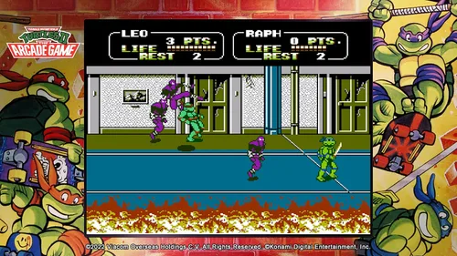 Vista 4 de Teenage Mutant Ninja Turtles Cowabunga Collection (Switch) EU Version Region Free