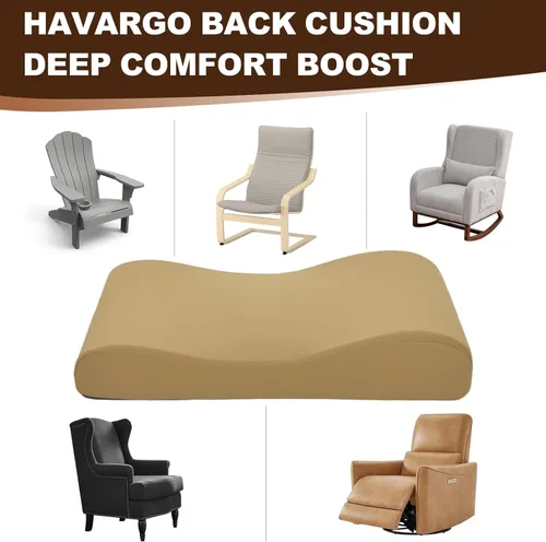 Vista 7 de Almohada cervical 2 en 1, almohada de apoyo lumbar para sofá reclinable y sillas planeadoras de guardería, cojín de espuma de alta resistencia