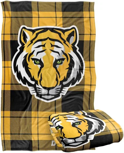 Vista 222 de LOGOVISION St John's University Campus Plaid Spirit Silky Touch Manta súper suave 36 x 58 pulgadas
