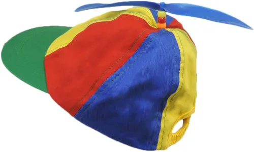 Vista 6 de Forum Novelties Gorro de béisbol multicolor de hélice