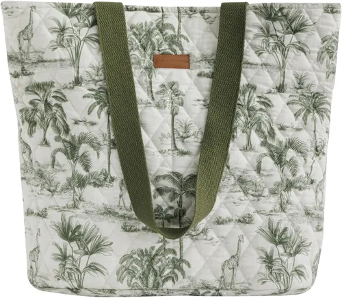 Vista 59 de Bolsas de compras Maison d' Hermine Bolsa de lona acolchada con bolsillos con cremallera Bolso pequeño reutilizable Bolsa de comestibles