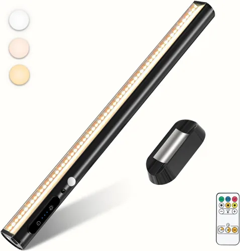 Vista 7 de Barra ligera magnética recargable del LED, luz inalámbrica del Blanco