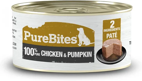 Vista 9 de PureBites Patés de pollo y carne de res para perros, solo 2 ingredientes, caja de 12