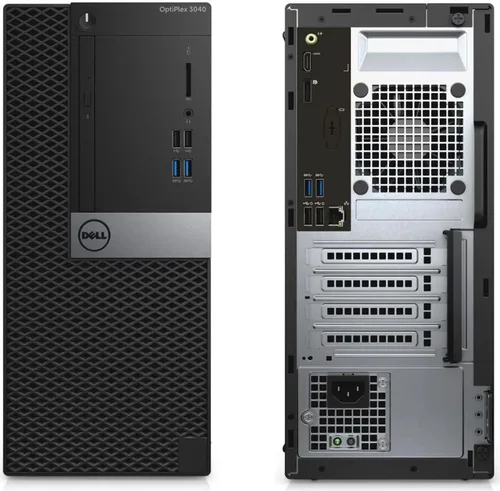 Vista 3 de Dell OptiPlex 3040 Mini Tower Computadora de sobremesa, Quad-Core i5-6500 hasta 3.6 GHz, 8 GB de RAM, 256 GB SSD, teclado y mouse, WiFi, BT, Windows