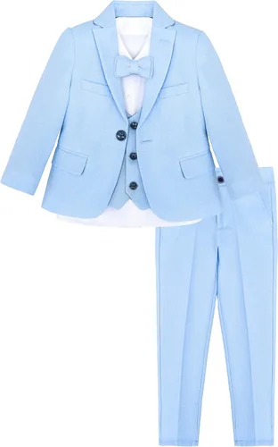 Vista 2 de Lilax Traje formal de 5 piezas para niños