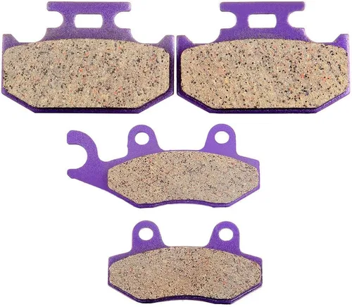 Vista 8 de SCITOO FA135, FA152 Pastillas de freno para Kawasaki KDX200 1993-1994 pastillas de freno delanteras y traseras de fibra de carbono