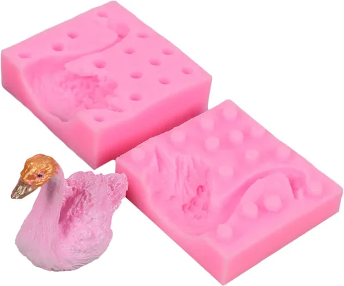Vista 12 de Molde de Silicona de Cerdo para Baño para Jabón, Vela, Fondant, Chocolate, Caramelo, Decoración de Tarta, Herramientas de Pastelería, Molde