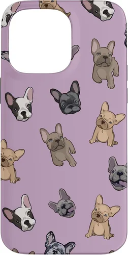 Vista 21 de Linda funda de teléfono Bulldog francés para iPhone 17