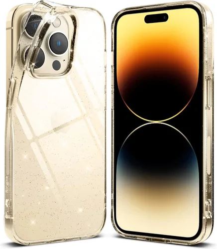 Vista 10 de Ringke Air - Funda delgada pero resistente, compatible con iPhone 14 Pro de 6.1 pulgadas, transparente, flexible, ligera, delgada, transparente