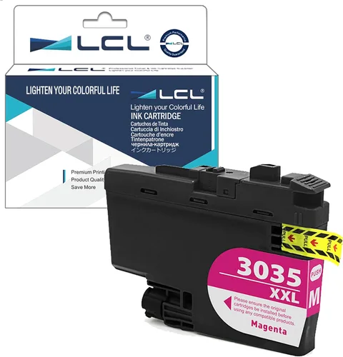 Vista 11 de LCL Cartucho de tinta compatible con pigmento de repuesto para Brother LC3035 XXL LC3035XXL LC3035BK para MFC-J995DW MFC-J995DW XL MFC-J815DW XL
