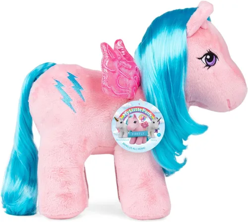 Vista 2 de My Little Pony Peluches de unicornio y pegaso para el 40 aniversario de Firefly (luciérnaga), unicornio y pegaso, peluche de coleccionista, juguete