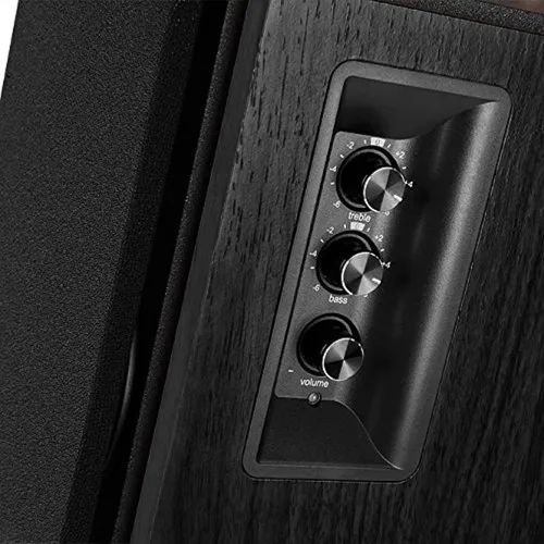 Vista 4 de Edifier R1700BT – Altavoz Bluetooth para estantería, monitores activos de estudio de campo cercano, bocinas alimentadas 2.0, configuración de caja