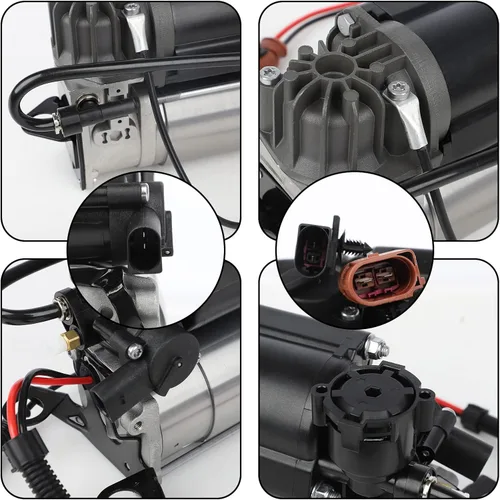 Vista 4 de Compatible con compresor de suspensión neumática Audi A6 C6 4F 2004-2011, 4F0616005F, 4F0616005E, 4F0616006A, 4F0616006, 4F0616007