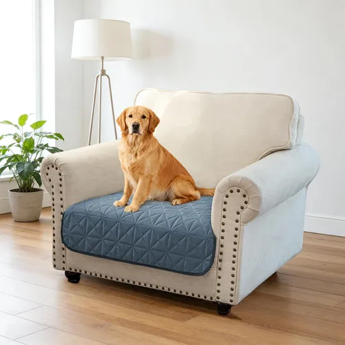 Vista 5 de Ameritex Funda de sofá impermeable para asientos, funda de sofá para perros, funda de sofá para mascotas, funda de terciopelo para silla, sofá