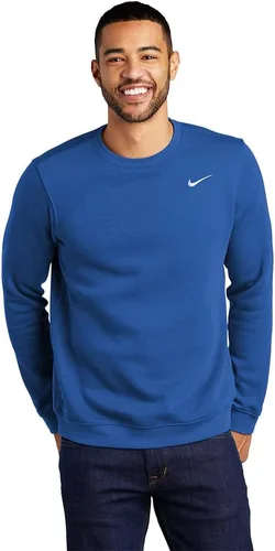 Vista 33 de Nike Club - Sudadera de vellón con cuello redondo para hombre
