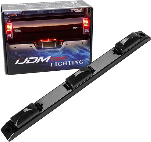 Vista 10 de iJDMTOY - Barra de luz LED para camiones y remolque con 3 lámparas, compatible con Ford F-150 F-250 F-350 F-450 Dodge RAM 1500 2500 3500 Chevy