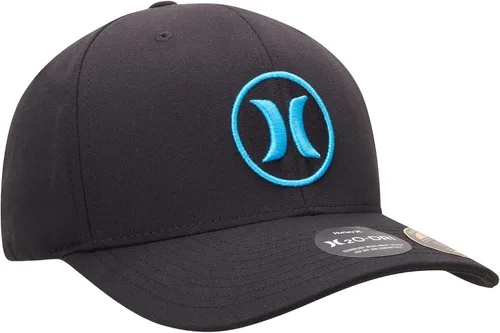 Vista 3 de Hurley Sombrero para hombre - H2O-DRI Super Icon Gorra elástica con ala curvada