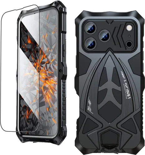 Vista 8 de Armor - Funda de teléfono para iPhone 14 de grado militar, probada en caídas 360°, cubierta de protección de cuerpo completo, resistente híbrido