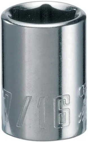 Vista 15 de Llave poco profunda CRAFTSMAN, SAE, accionamiento de 1/4 de pulgada, 1/2 de pulgada, 6 puntas (CMMT43499)