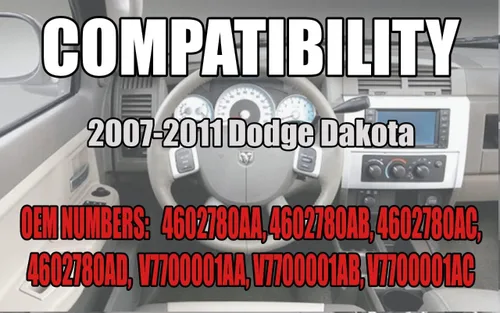 Vista 6 de SWITCHDOCTOR Interruptor maestro de ventana para Dodge Avenger 2007-2014; Dakota 2007-2011; Patriot, Compass 2007-2017; calibre 2007-2012; cargador