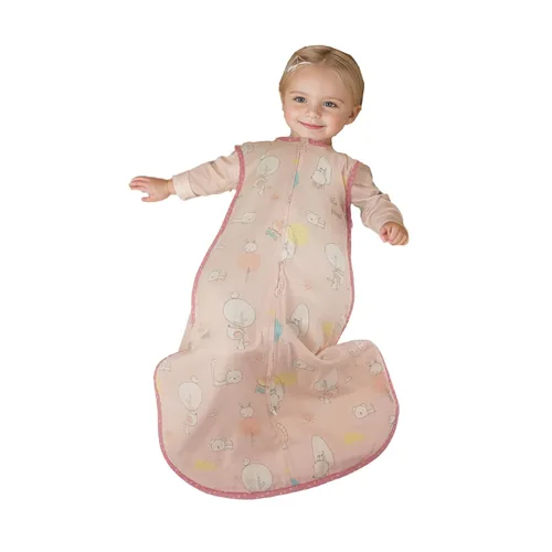 Vista 23 de Saco de dormir transpirable para niños pequeños de 18 a 36 meses, saco de dormir de muselina de algodón de 0.5 TOG, manta ponible ligera para bebés