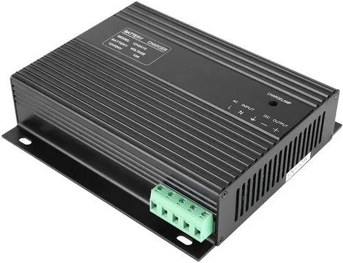 Vista 5 de Cargador de batería del generador, 12V/24V 10A Generador Genset Cargador de batería inteligente para motocicletas automotrices del coche