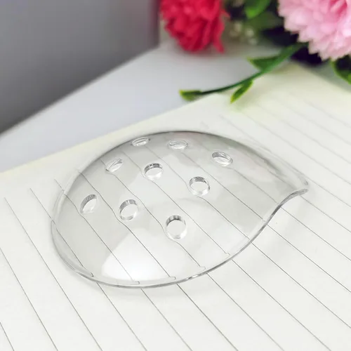 Vista 4 de 1 parche de plástico para ojos, protección ocular para adultos, cobertura de cirugía ocular (1)