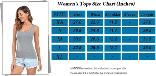 Vista 6 de LOVFEE Camiseta básica acanalada sin mangas con cuello redondo para mujer, blusas de espalda cruzada