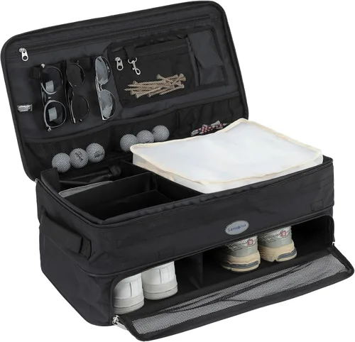 Vista 10 de Samsonite Organizador de casillero de maletero de golf expandible, color b