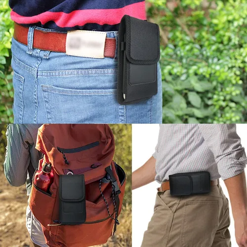 Vista 7 de Fundas de teléfono para iPhone 17 16 Pro 16 15Pro, 15, 14, 14 Pro, 13, 13 Pro, 12, 12 Pro, 11 Pro, mini SE Galaxy S20 S10, fundas de nailon