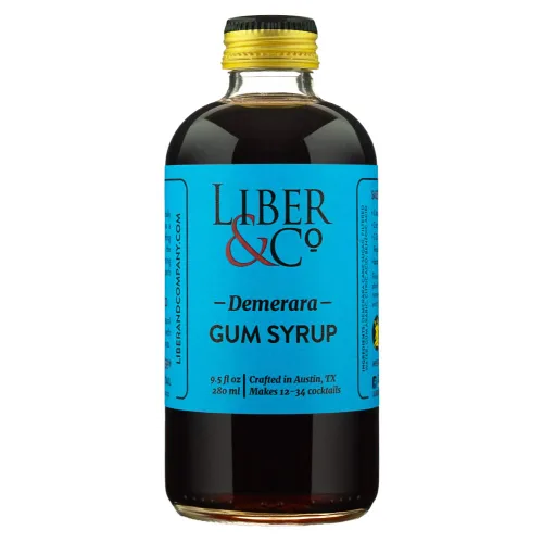 Vista 11 de Liber & Co. Jarabe de goma clásico – El jarabe simple superior con azúcar de caña pura y goma de mascar árabe natural – Hace 25 bebidas – esencial