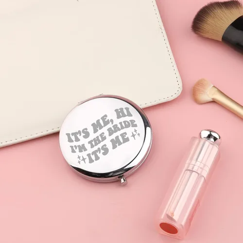 Vista 3 de TIIMG Espejo compacto para mujer (I'm The Bride)