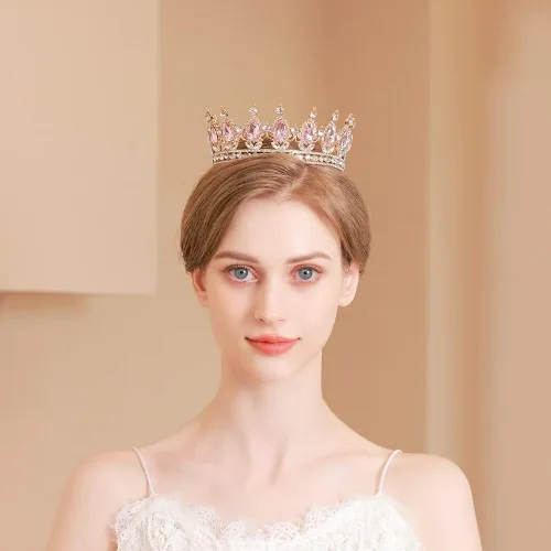 Vista 9 de Kamirola - Coronas para mujeres coronas y tiaras TR12