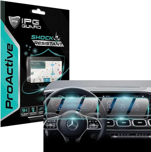Vista 16 de IPG Para MERCEDES BENZ Command Touchpad Controller Protector de hidrogel Invisible Ultra HD Película transparente anti arañazos