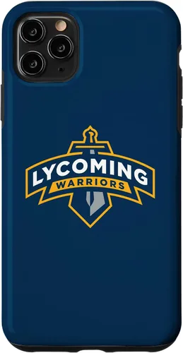 Vista 13 de Lycoming Warriors Sword & Shield Logo Lycoming College Case for iPhone 16